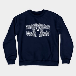 Letter M Crewneck Sweatshirt